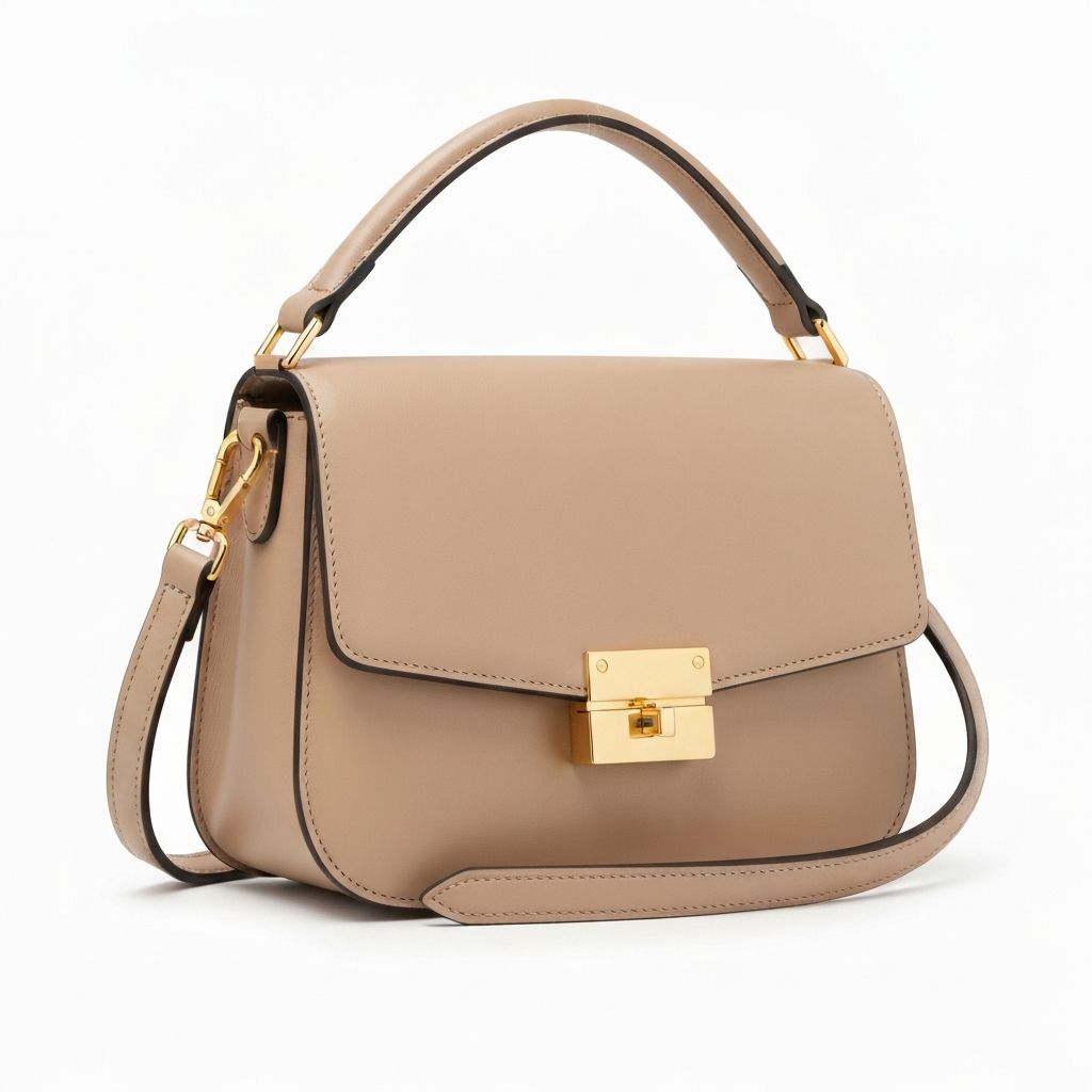 Sac Bandouliere Beige